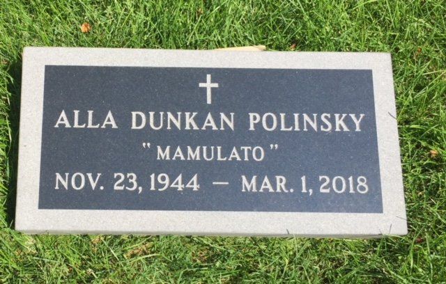 Flat granite grave marker, Natick Memorial Works