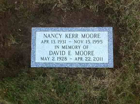 Grave marker crafted by Natick Memorial Works