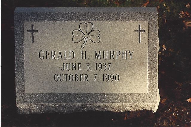 Slant Headstone — Natick Memorial Works