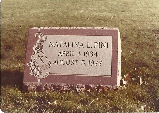 Slant Headstone — Natick Memorial Works