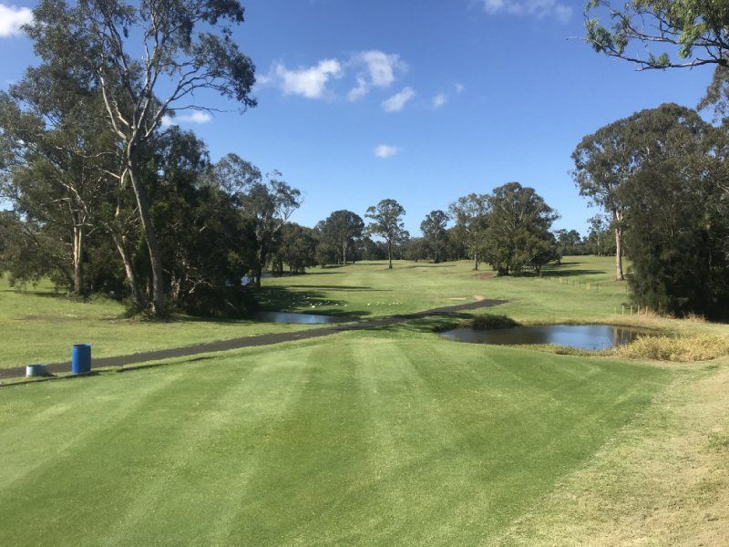 View of a golf course
