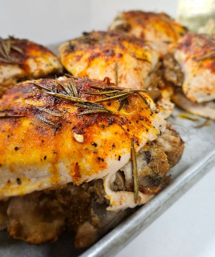 Mushroom Stuffed Chicken