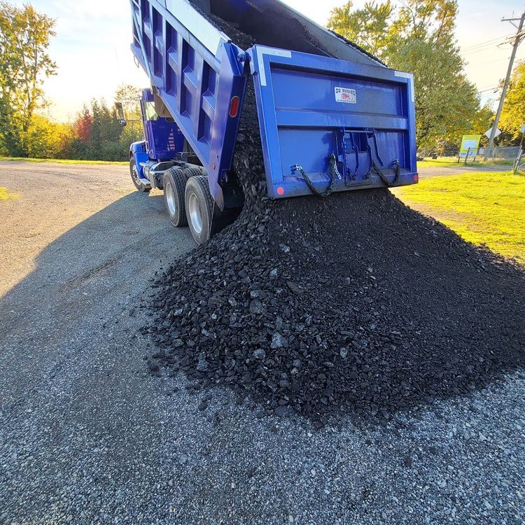 Laying Raw Asphalt — Wilmington, DE — Progress Paving and Sealcoating