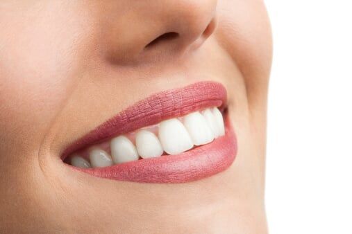 Macro close up of perfect teeth - Teeth in Schererville, IN