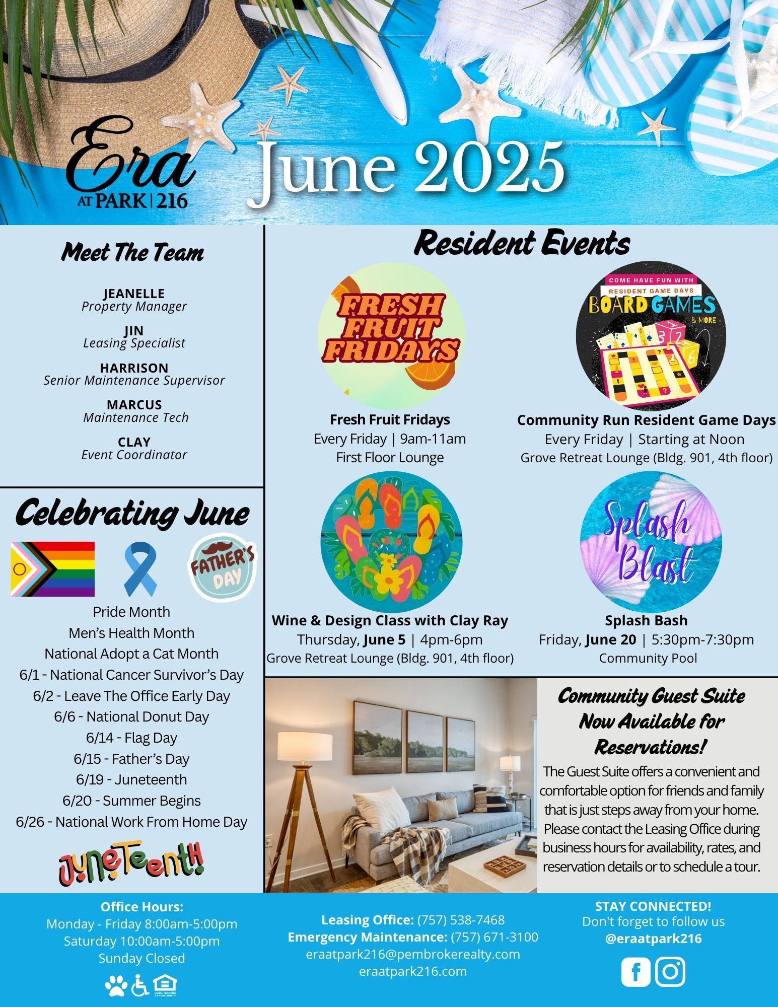 June 2025 Monthly Newsletter