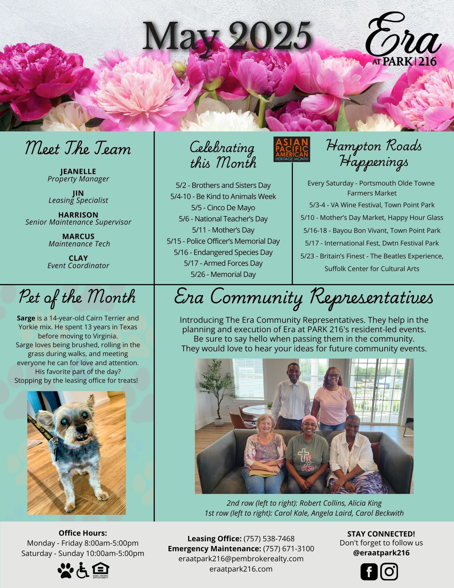 May 2025 Monthly Newsletter