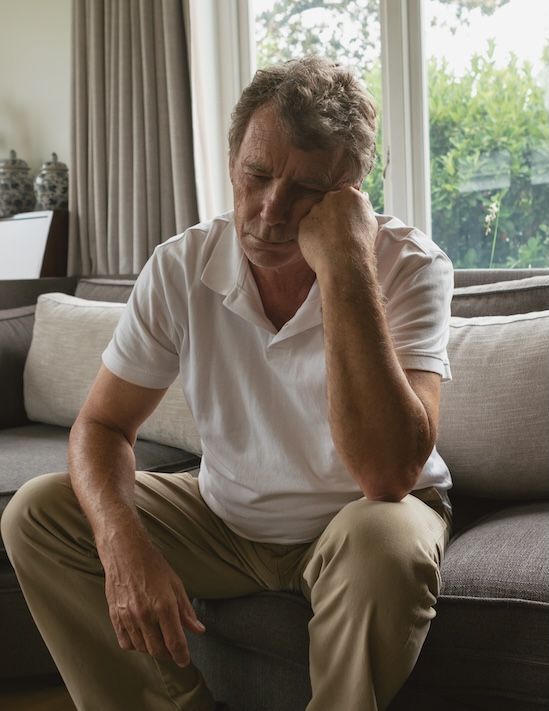sad man