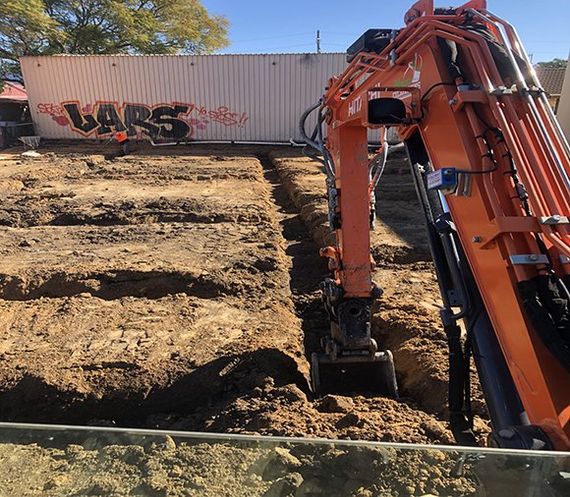Excavating Road House — Accurate Earthworks from Excavation Contractors in Wollongong, QLD