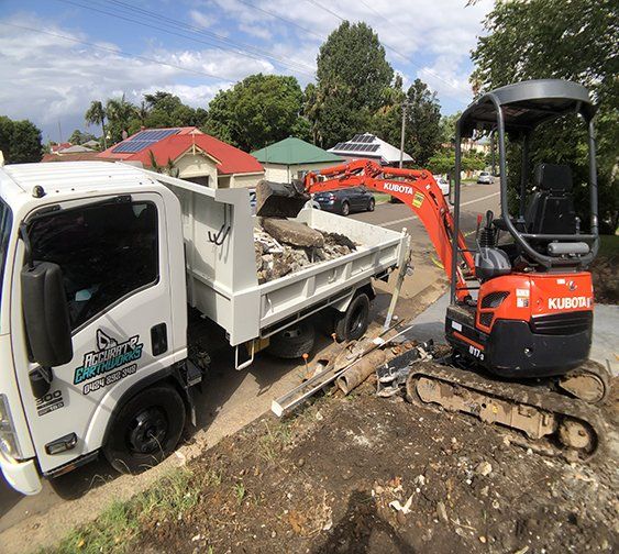 Excavator In Construction —Accurate Earthworks from Earthmoving Contractor in Wollongong, QLD