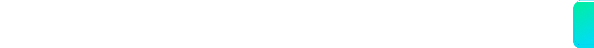 Small horizontal cyan bar with a red marker above a white background.