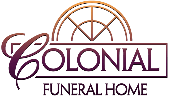colonial funeral home logo