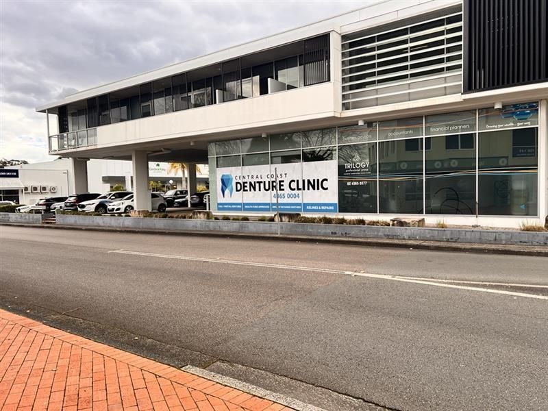 A Dentist Shows a Dental Model to a Patient — Central Coast Denture Clinic Erina In Erina, NSW