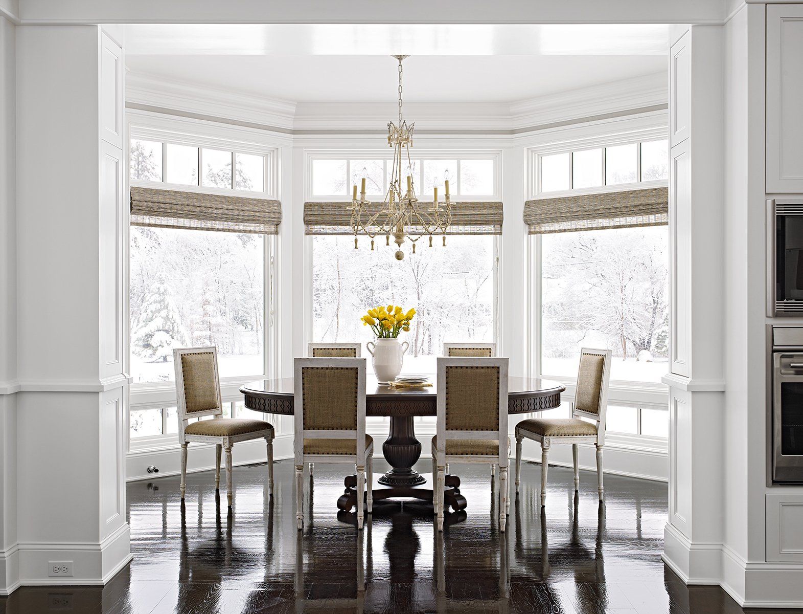 Window Treatment Ideas For Dining Rooms, Dining Room Window Designs