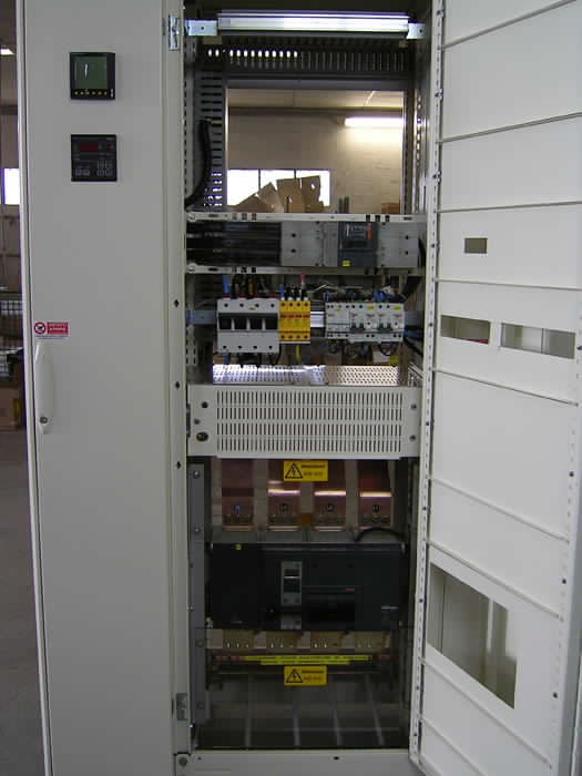 pannello elettrico a bassa tensione