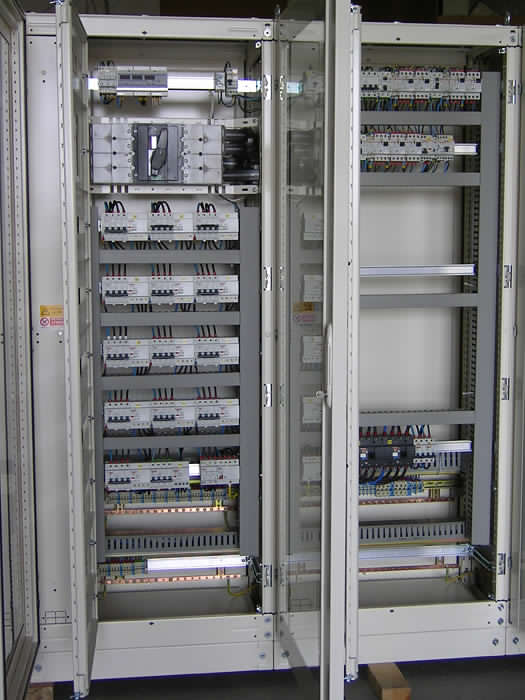 pannello elettrico uso industriale