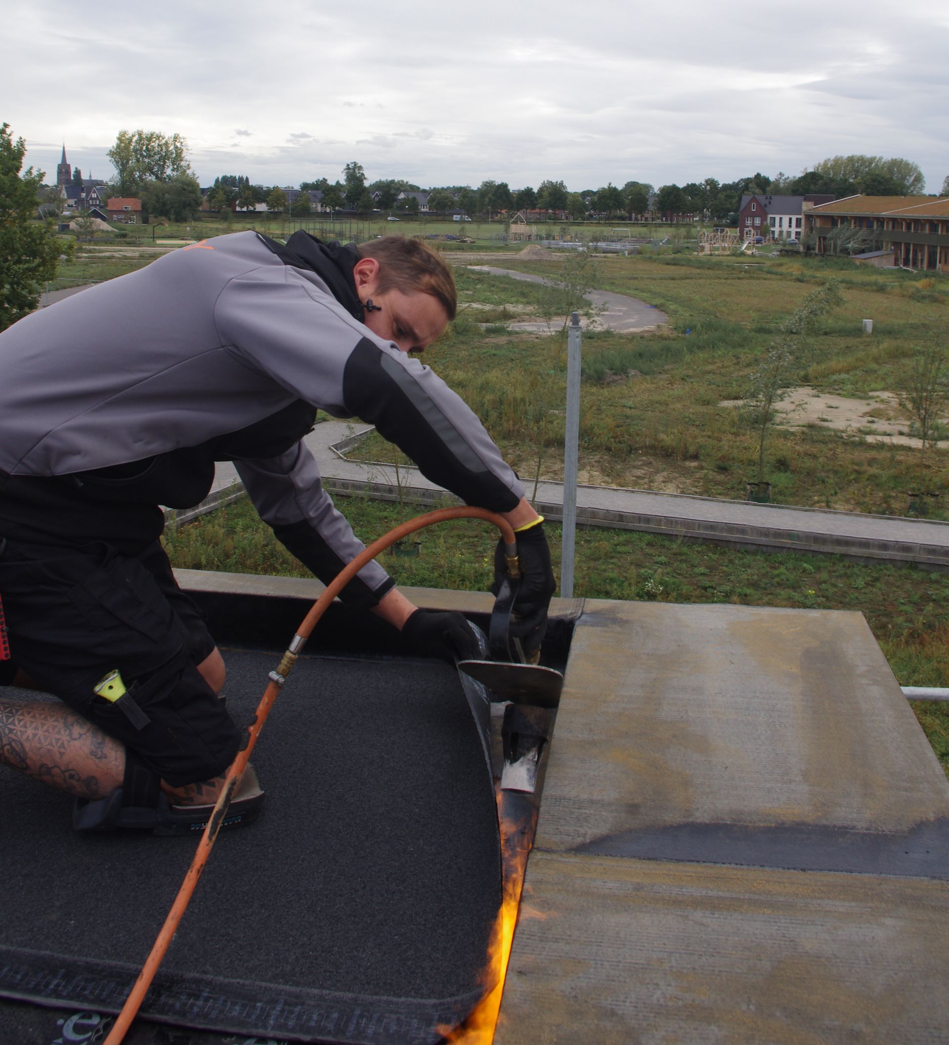 Electrical Install at Open space