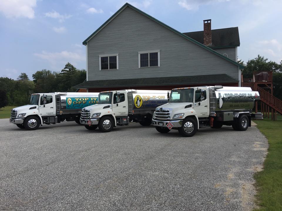Top It Off Oil Delivery Truck in Shapleigh, ME