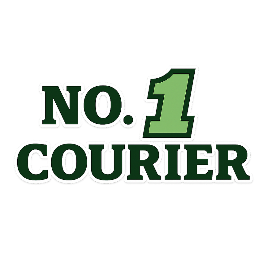 The logo for boks courier services shows an orange truck in a circle.