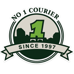 Number 1 Courier Logo
