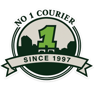 The logo for boks courier services shows a delivery truck