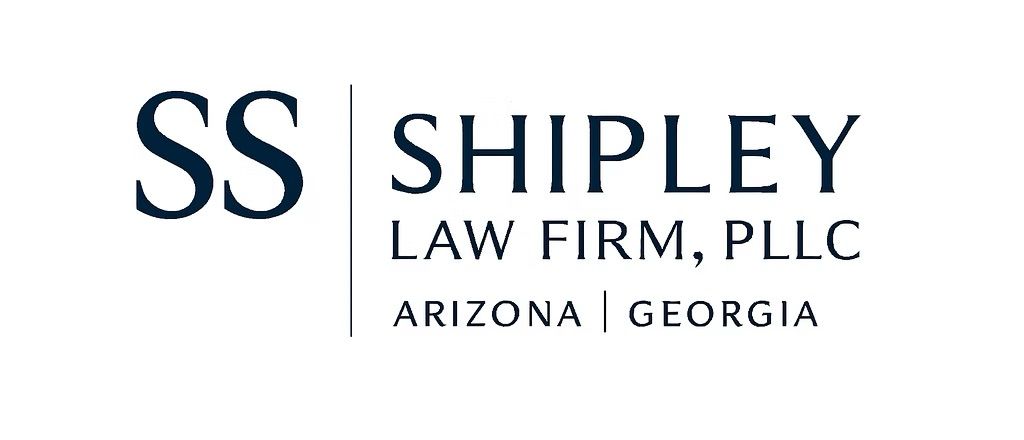 Logo for Shipley Law Firm, PLLC with 