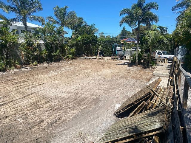 Dirt Yard Is Surrounded By Trees for a Remediation — Northern Rivers Demolition & Asbestos in Lismore, NSW