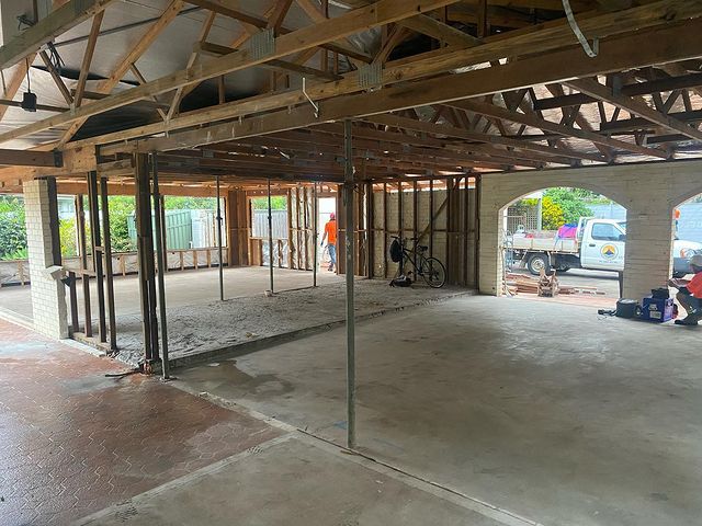 The Inside of A Building Under Construction — Northern Rivers Demolition & Asbestos in Skennars Head, NSW