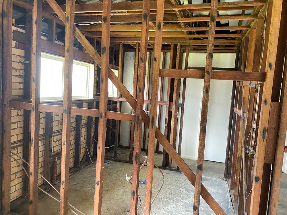 Wood House Frame For Construction — Northern Rivers Demolition & Asbestos in Skennars Head, NSW