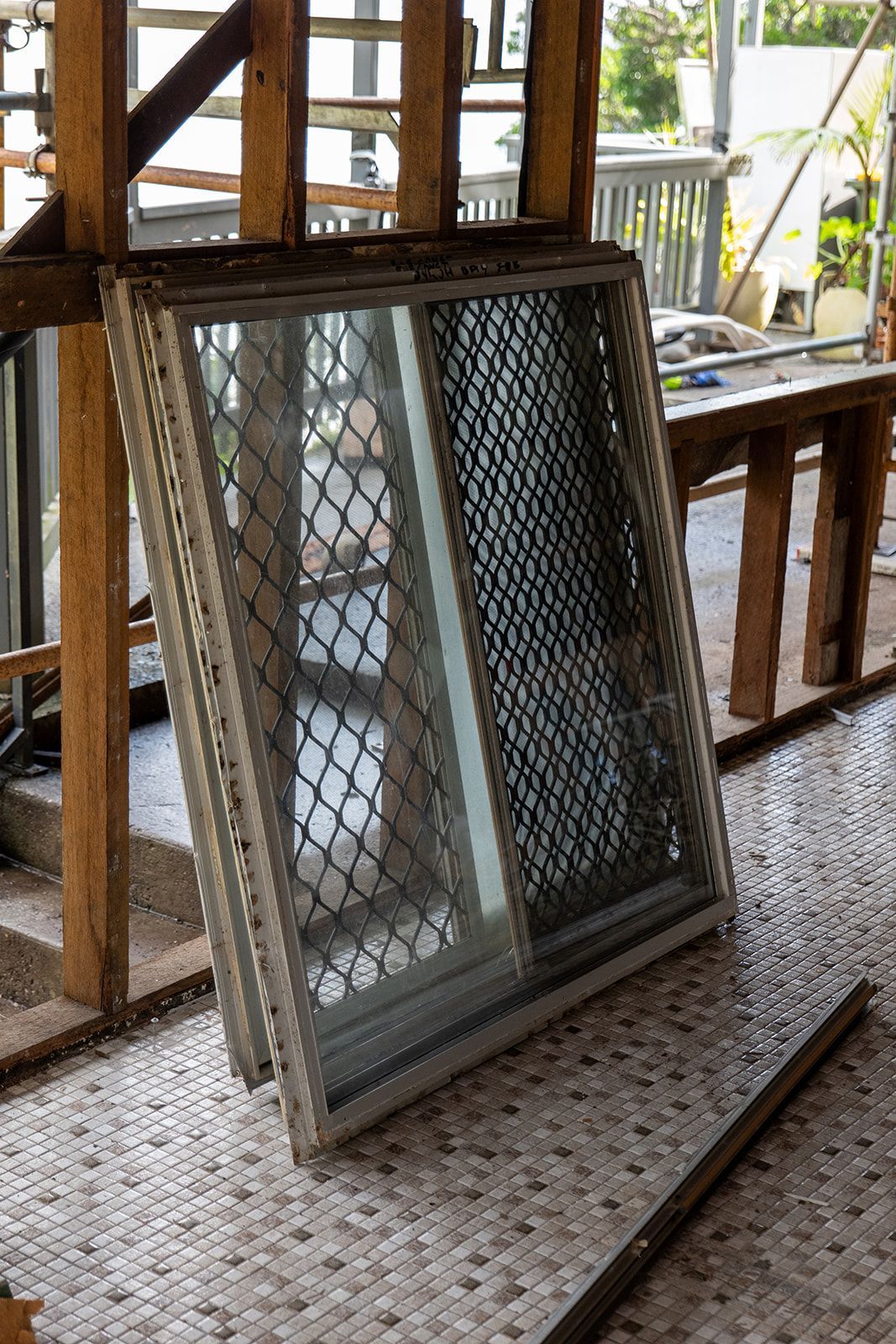 Wooden Wall With White Sliding Window — Northern Rivers Demolition & Asbestos in Skennars Head, NSW