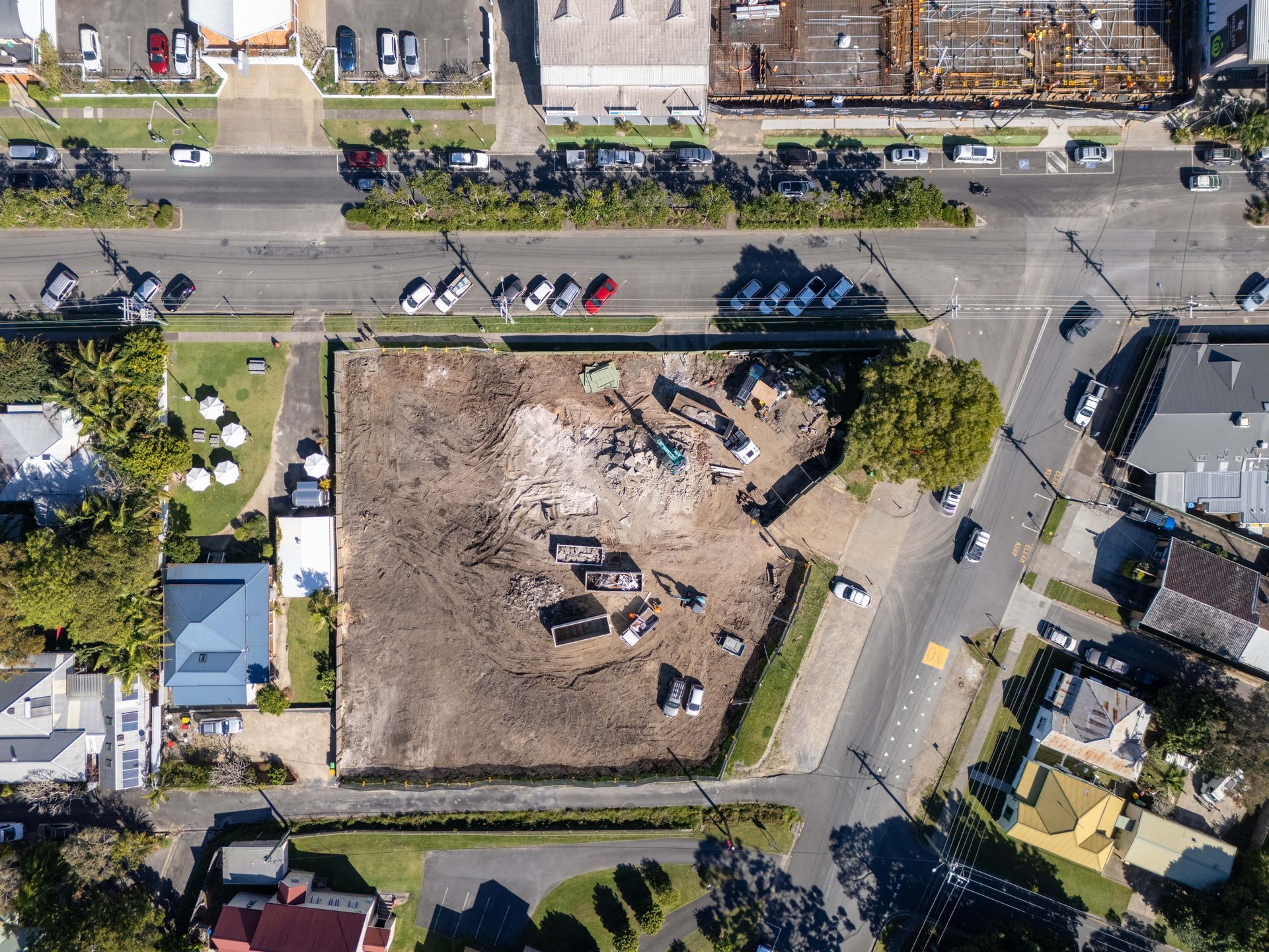 A Street with Demolition Site — Northern Rivers Demolition & Asbestos in Skennars Head, NSW