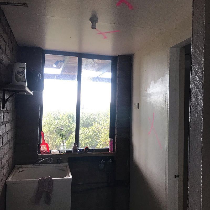 Bathroom With Sliding Window — Northern Rivers Demolition & Asbestos in Grafton, NSW