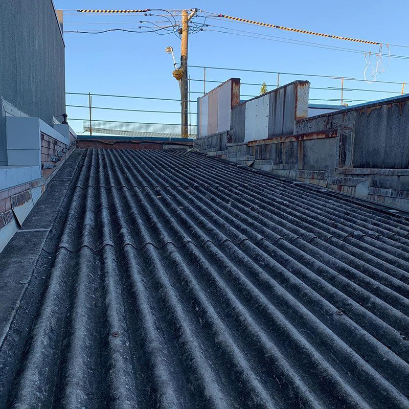 A Close up Of a Roof with A Blue Sky in The Background — Northern Rivers Demolition & Asbestos in Casino, NSW