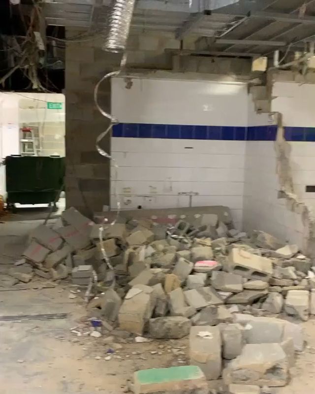 There Is a Pile of Bricks in The Middle of The Room — Northern Rivers Demolition & Asbestos in Tweed Heads, NSW