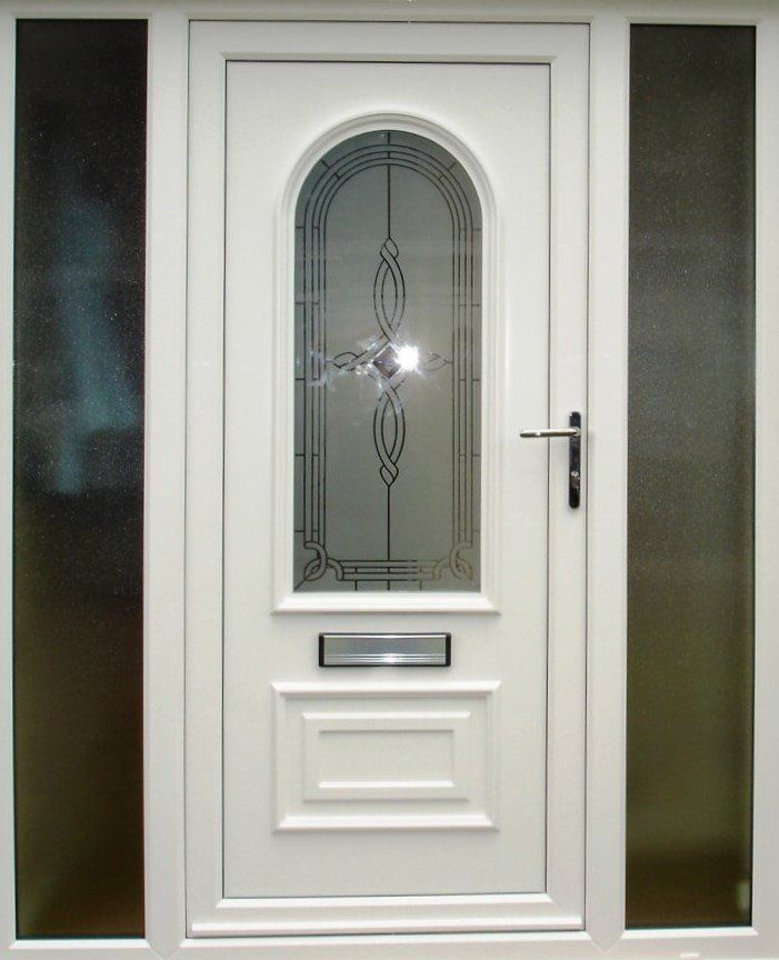 white door
