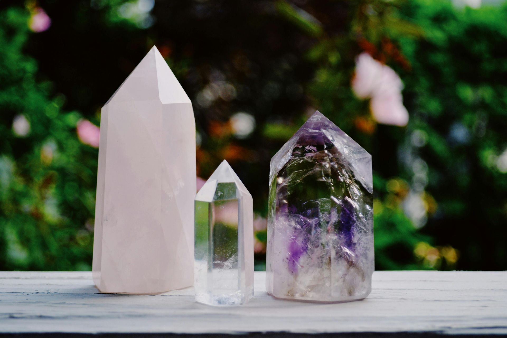 High quality crystal towers & points of all sizes and price ranges.
