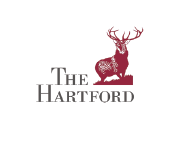 The logo for travelers j is a red umbrella on a white background.