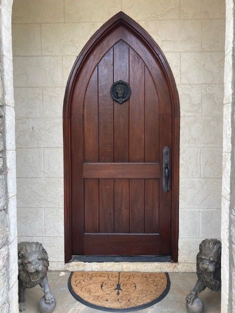 Front Door Refinishing