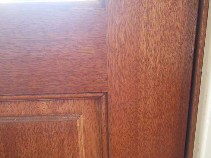 Dog Scratches Front Door After