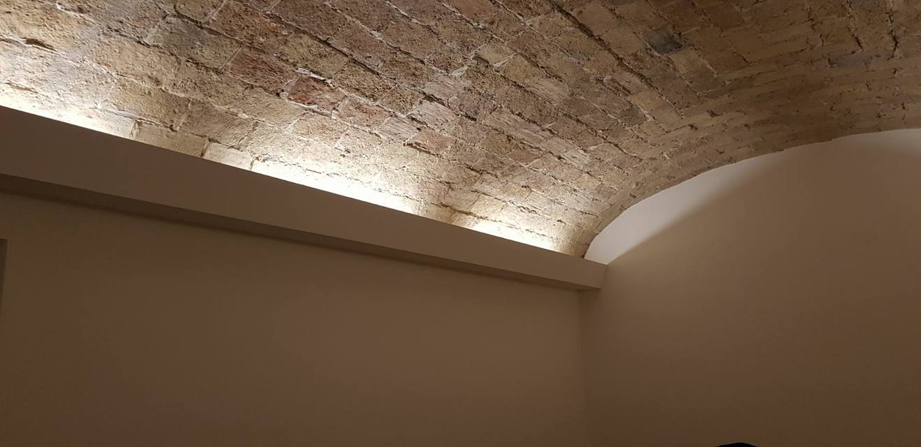 sofitto in mattoni