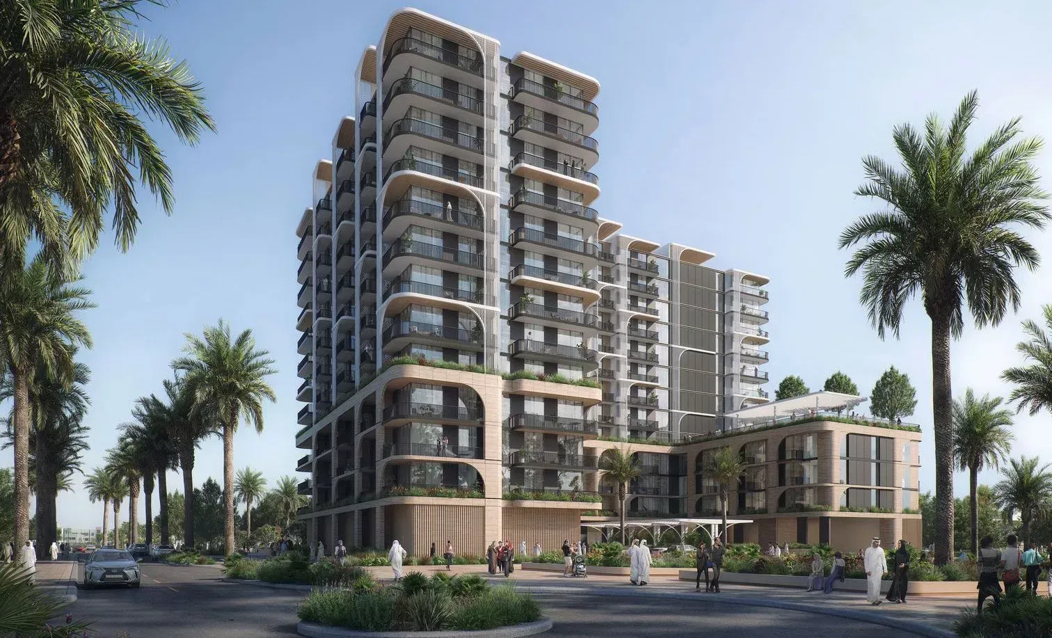 Manarat Living on Saadiyat Island. Choose from studios to 3-bedroom apartments with various amenities for your comfort