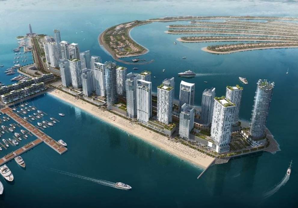 Emaar Beachfront is a new waterfront residential community on the north stretch of Dubai Harbour, located.