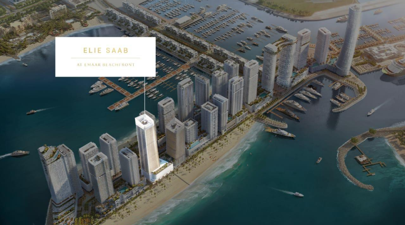 A motif of timeless luxury, The Bristol Luxury Hotels & Resorts at Emaar Beachfront.