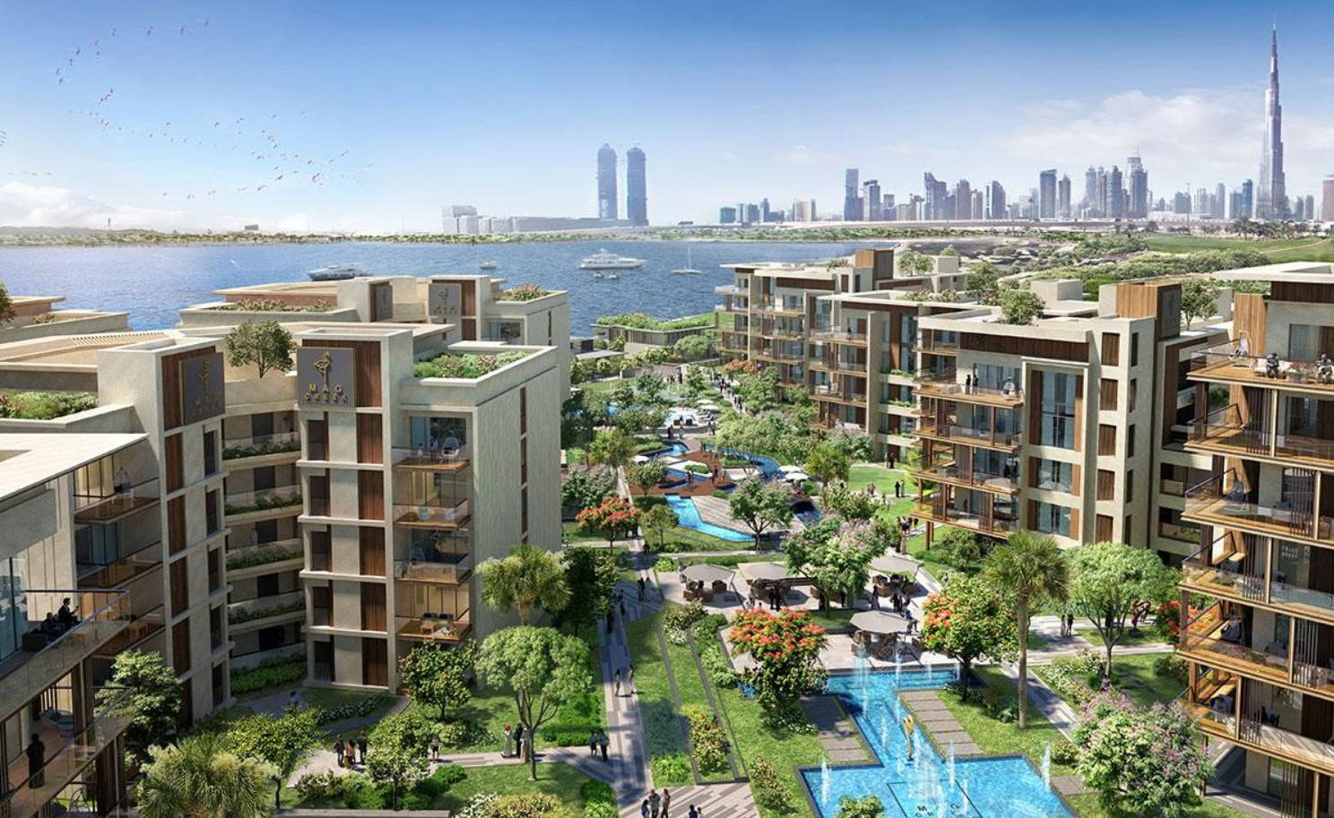 Dubai South is a self-sufficient district which Neighbours many famous areas of Dubai