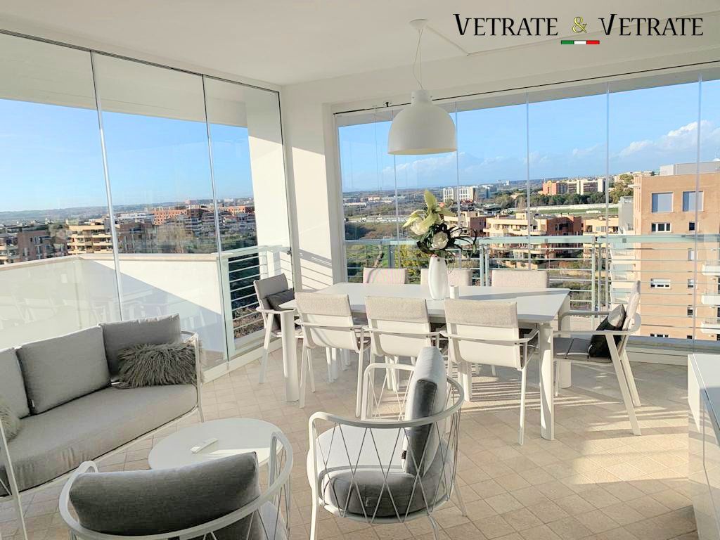 Vetrate panoramiche per bar