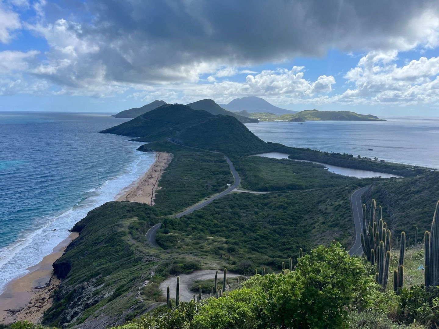 Atlantic ocean and caribbean sea