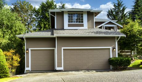 big house with driveway