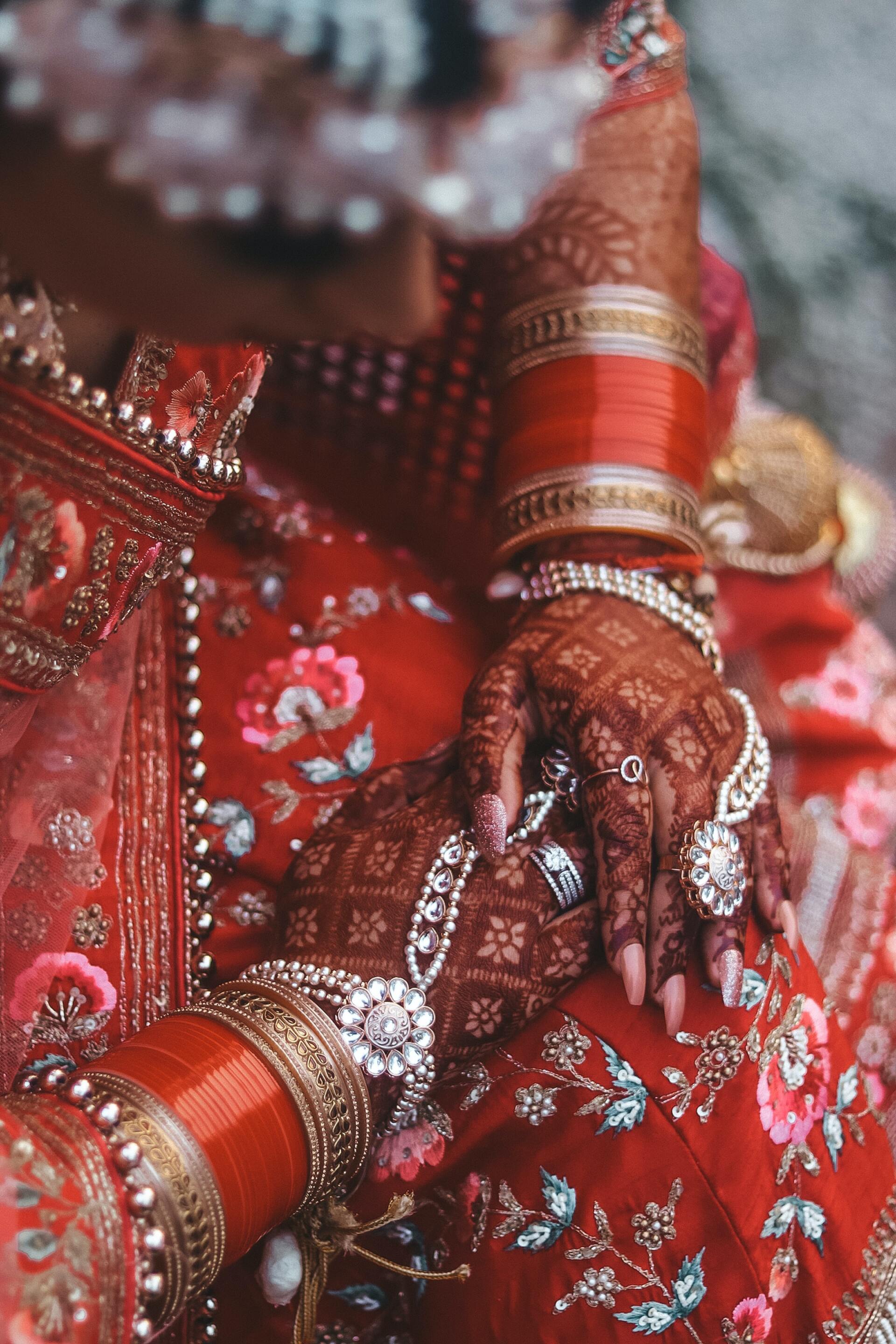 Indian henna fashion