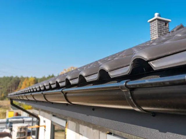 Half Round Gutters — Canton, GA — Four Seasons Roofing & Repair Inc