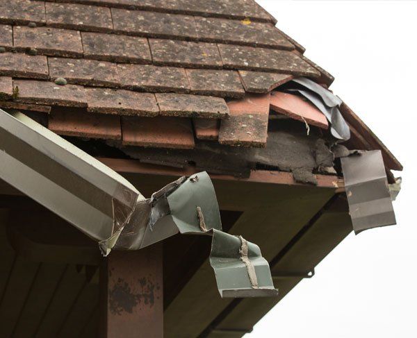 Hail Damage — Canton, GA — Four Seasons Roofing & Repair Inc