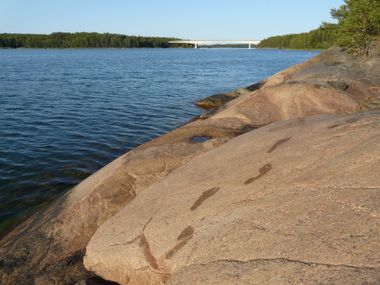 Happy feet, St Olav Waterway, Turku archipelago